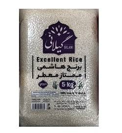 گیلانی برنج هاشمی معطر 5 کیلویی